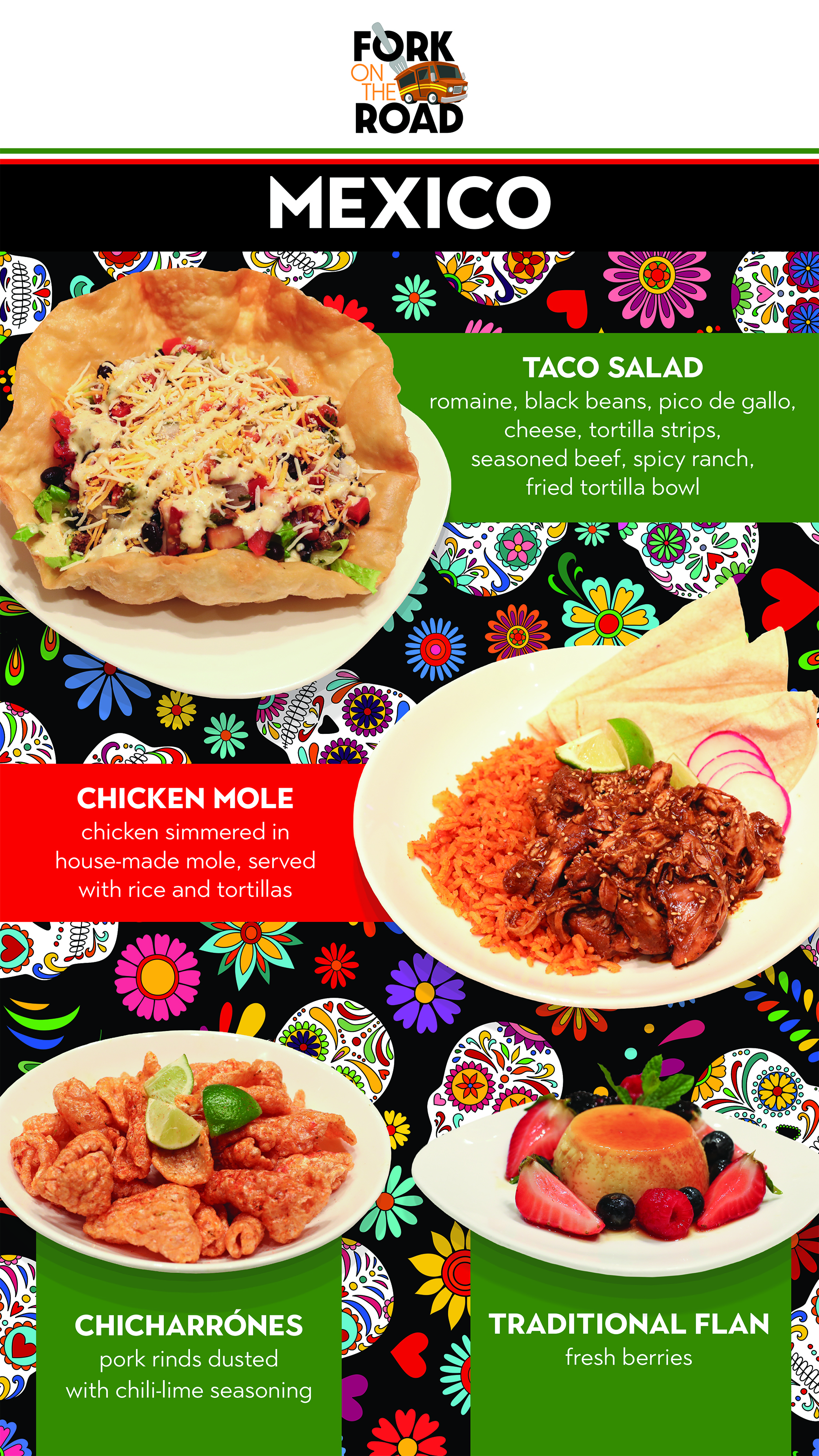 Fork on the Road Menu