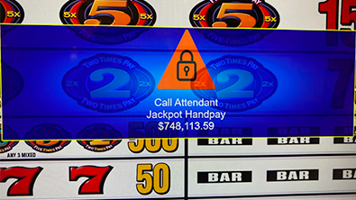 Holiday Progressive Jackpot Wins Total Nearly $1 Million at Sky River Casino